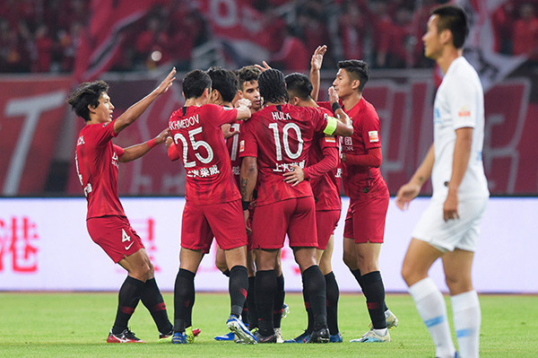 上海上港在主场力克广州恒大,喜获胜利 上海上港在主场力克广州恒大,喜获胜利